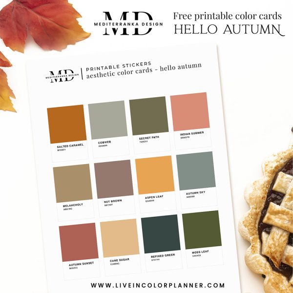 Color cards | Autumn